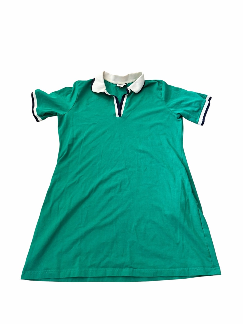Tuckernuck Hutton Classic Green Polo Mini Dress XXL Preppy Tennis Style